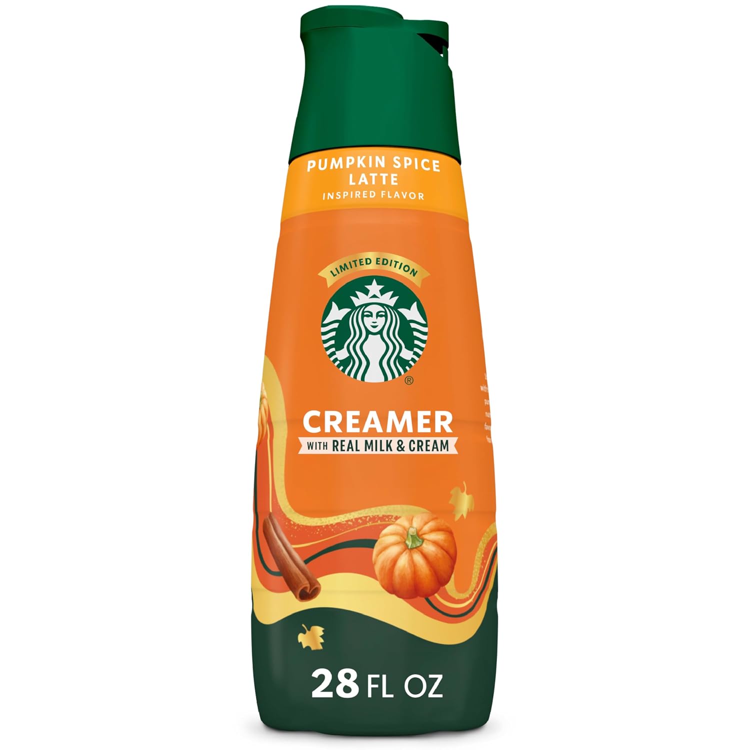 Starbucks Pumpkin Spice Latte Coffee Creamer, 28 Fl Oz