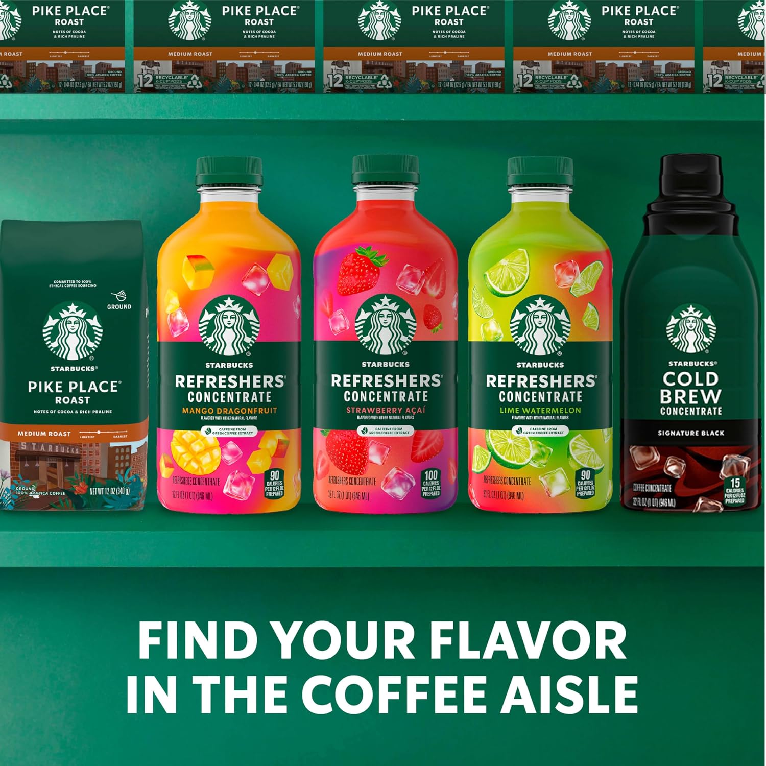 Starbucks Mango Dragonfruit Refreshers Concentrate, 32 fl oz Bottle