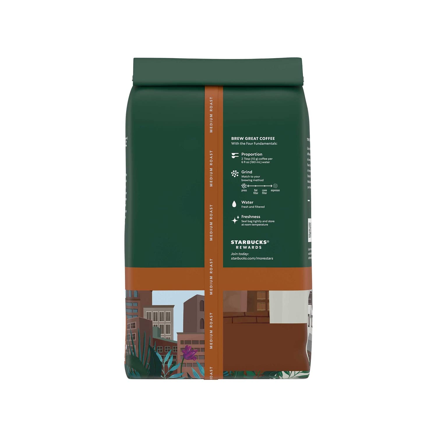 Starbucks Pike Place Roast Coffee Beans, Medium Roast Whole Bean Coffee