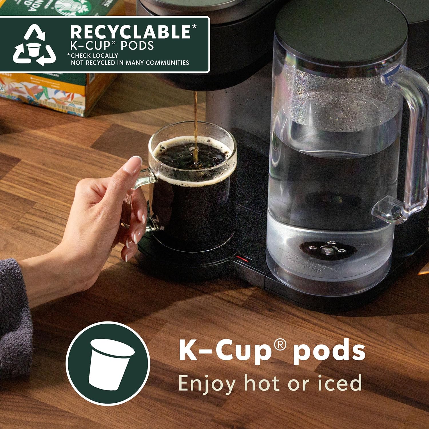 Starbucks K-Cup Coffee Pods, French Roast, 10 Count
